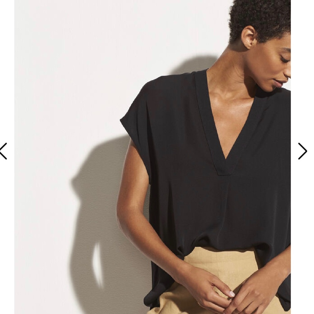 Vince Georgette Blouse
